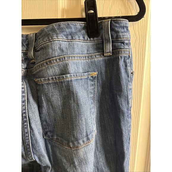 LL Bean Women's Jeans Favorite Fit Straight Size 12 Blue - Picture 7 of 9